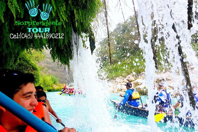 Swallow Show, Tamul Waterfall by Canoe and Cenote Cueva Del Agua - Cenote Cueva Del Agua
