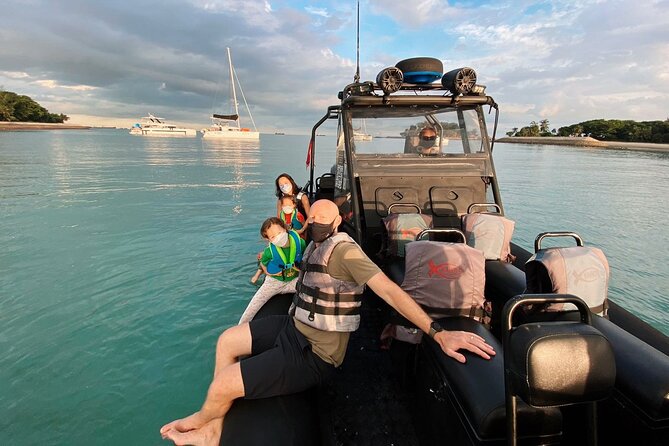 Swim N Chill on a Military Style Speedboat - Inclusions and Amenities