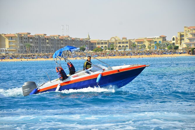 Swim With Dolphin By Semi PRIVATE Speedboat 4 Hours Sea Trip & Transfer-Hurghada - Pickup and Transportation