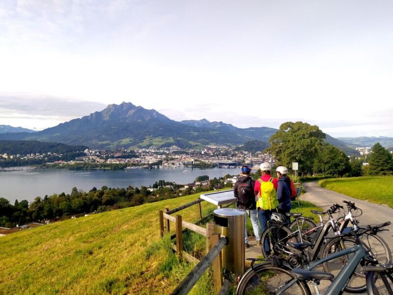 Swiss Army Knife Valley Bike Tour and Lake Lucerne Cruise - Biking Segment