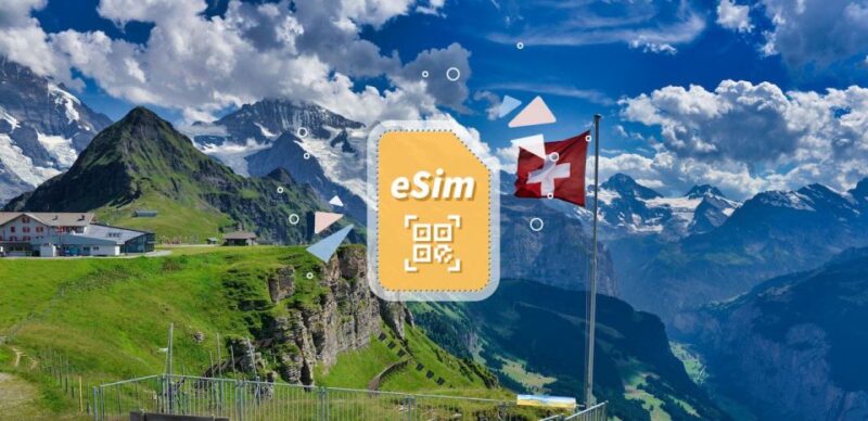 Switzerland/Europe: 5G Esim Mobile Data Plan - Included Features and Benefits