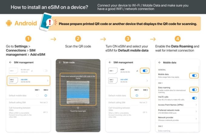 Switzerland/Europe: 5G Esim Mobile Data Plan - Technical Support and Assistance