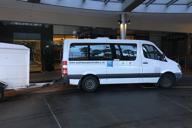 Sydney Airport to Sydney CBD Shared Ride Seat in Vehicle Shuttle Transfer - Transport Experience