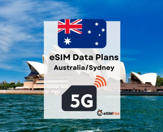 Sydney: Esim Internet Data Plan for Australia 4g/5g - Activation and Roaming Instructions