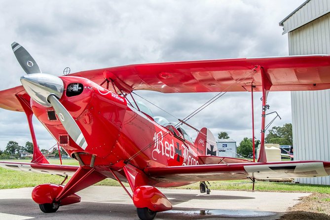 Sydney Harbour Joy Flight in the Pitts Special - Meeting and Accessibility