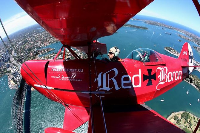 Sydney Harbour Joy Flight in the Pitts Special - Health and Safety Requirements