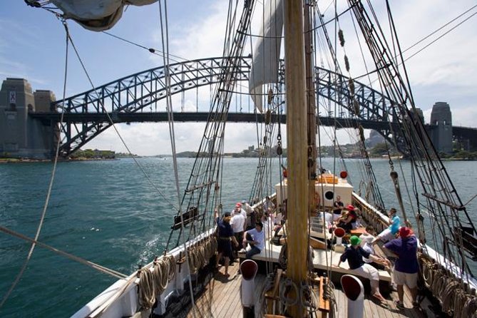 Sydney Harbour Tall Ship Afternoon Discovery Cruise - Location and Duration