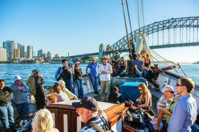 Sydney Harbour: Tall Ship Lunch Cruise - Engaging Crew and Activities
