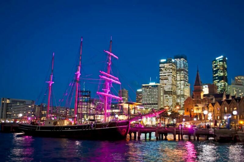 Sydney Harbour: Tall Ship Vivid Dinner Cruise - A Unique Way to Experience Vivid Sydney