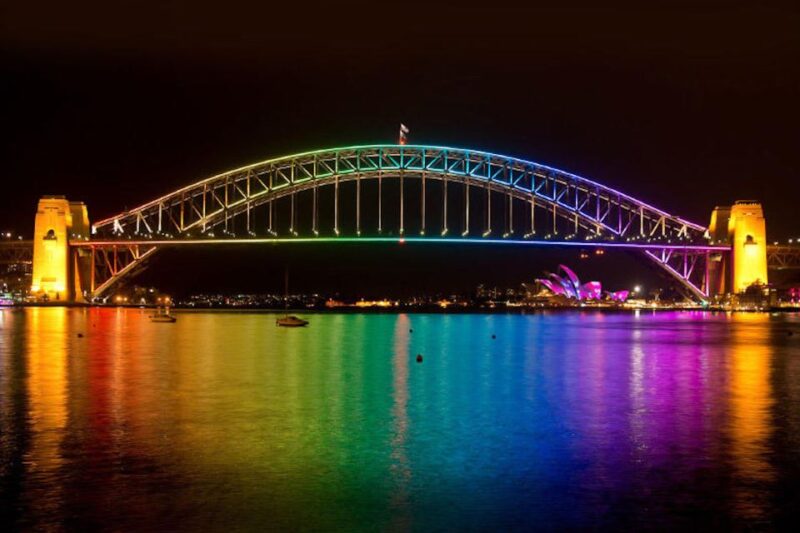 Sydney: Intimate Vivid Harbour Cruise With Canapes - Departure Location and Boarding