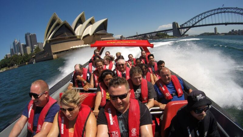 Sydney: Jet Boat Adventure Ride From Circular Quay - Experience Highlights