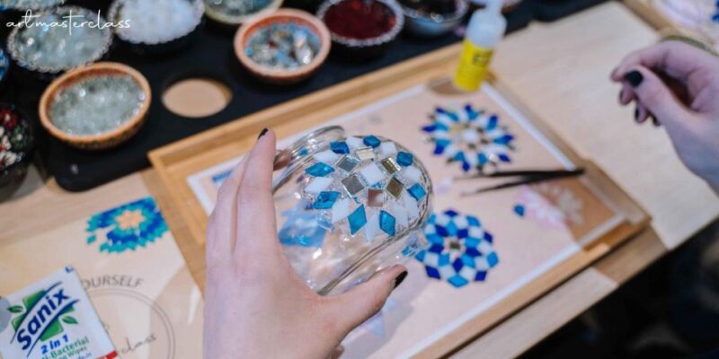 Sydney: Mosaic Lamp Making Workshop - Color Harmony and Design