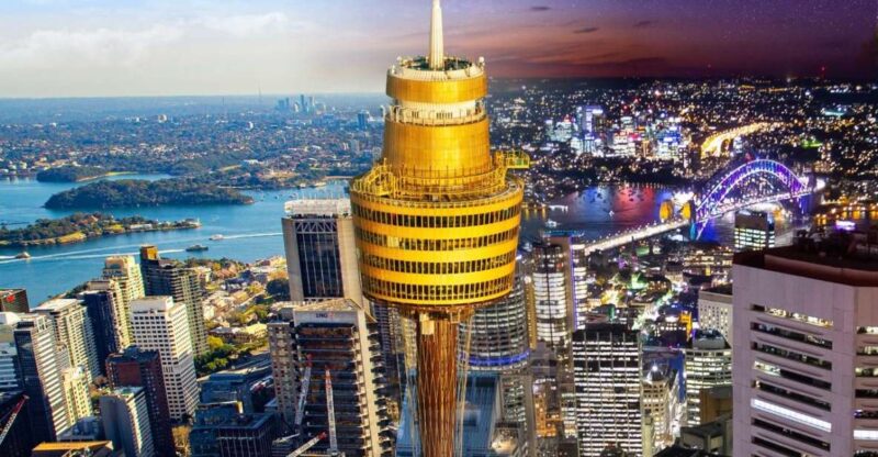 Sydney: Night Tour Including Sydney Tower Eye Tickets - Key Points
