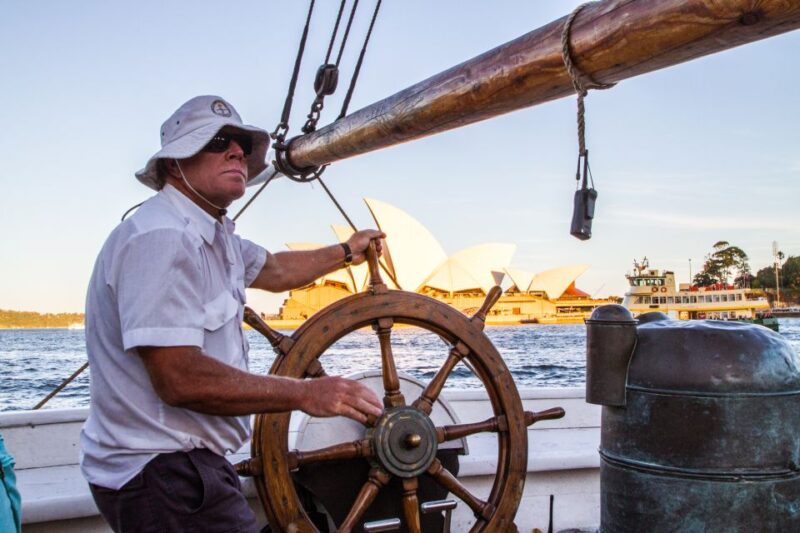 Sydney: Tall Ship Harbour Twilight Dinner Cruise - Ships and Route