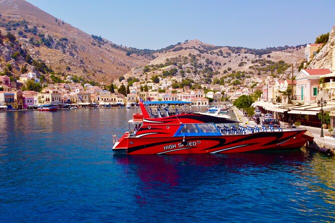 Symi Boat Tour From Kolymbia With Swimming Stop in St Georges Bay - Accessibility and Transportation