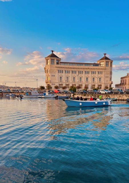 Syracuse: Ortigia Island & Sea Caves Boat Trip With Prosecco - Pricing and Reservation Information