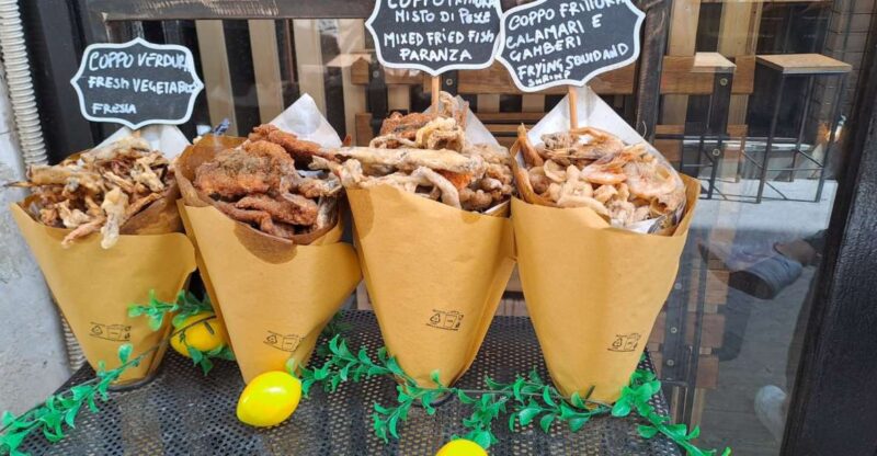 Syracuse: Street Food Walking Tour in Ortigia With Tastings - Food and Drink Details