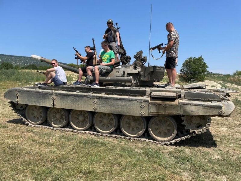 T-72 Tank Driving Heavy Metal Experience - Key Points