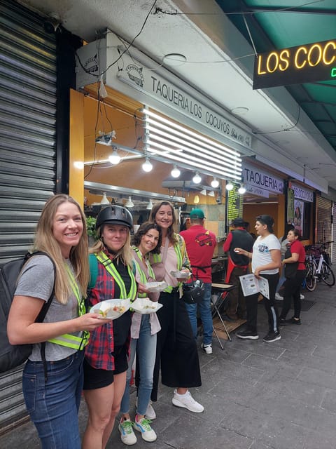 Taco Bike Tour - Mexico City Downtown - Optional Experiences