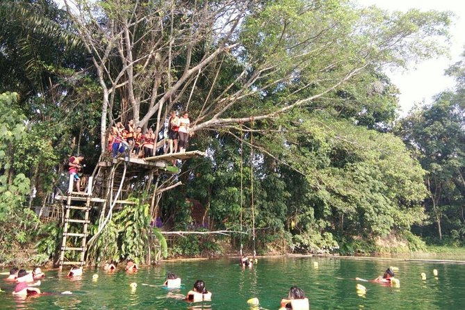 Tadom Hill Splashing Adventure Including Diving Platform & Tarzan Swing - Highlights of the Tadom Splash Experience