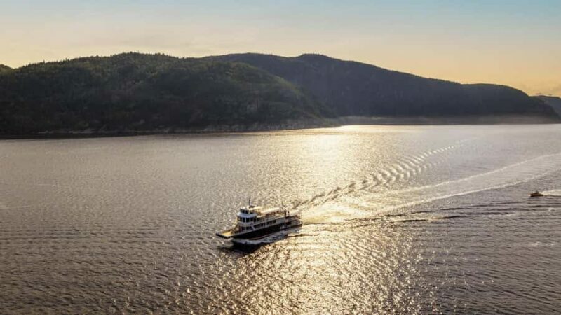 Tadoussac/Charlevoix: Whale & Fjord Morning or Twilight Tour - The Experience on the Water