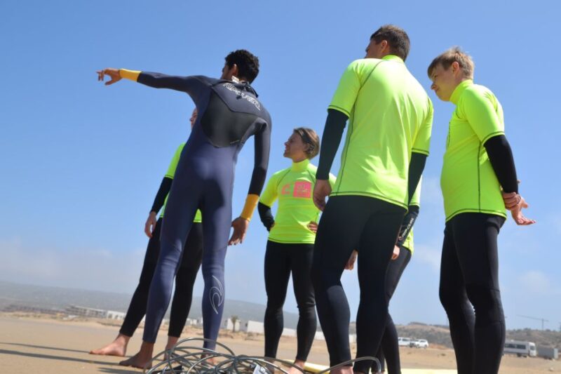 Taghazout: 5-Day Surfing Course for Beginners With Lunch - Surfing Lessons