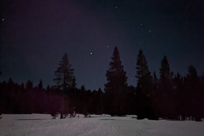 Tahoe National Forest Moonlight Snowshoe Tour Under a Starry Sky - Safety Considerations
