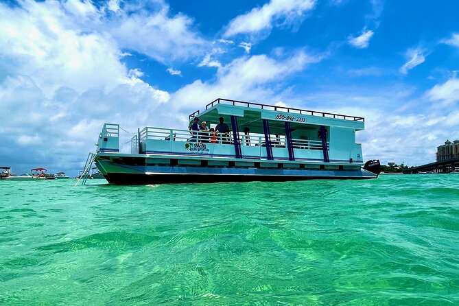TAILFINS Destin Dolphin Cruise & Crab Island Sandbar - Key Points