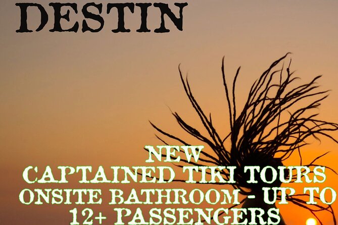 TAILFINS Destin Tiki Boat/Crab Island Dolphin Tour PRIVATE - Exciting Highlights