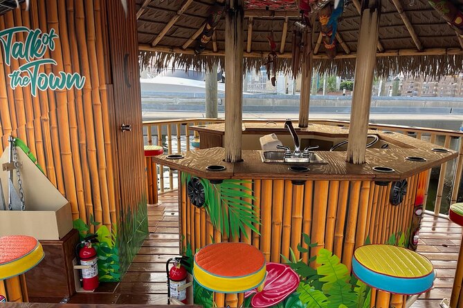 TAILFINS Tiki Boat/Sunset Cruise Crab Island 1.5HR PRIVATE - Accessibility and Participation