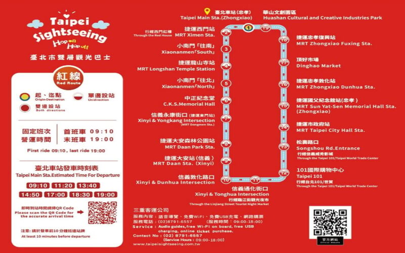 Taipei: Hop-On Hop-Off Sightseeing Bus With Audio Guide - Customer Feedback