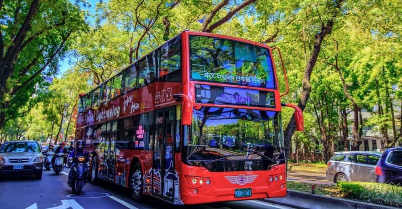 Taipei: Hop-On Hop-Off Sightseeing Bus With Audio Guide - Key Points