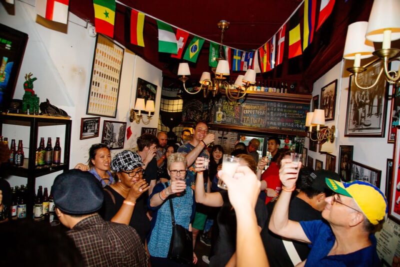 Taipei Nightlife: Taipei Pub Crawls (2 Different Routes) - Classic Taipei Pub Crawl
