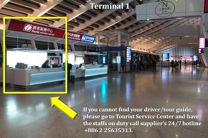 Taipei Private Transfer: Taiwan International Airport to Keelung Cruise Port - Meeting the Driver