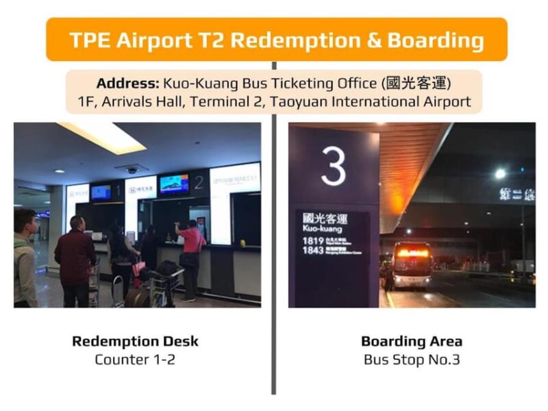 Taipei: Taoyuan Airport (TPE) Return Bus Transfer - Key Points
