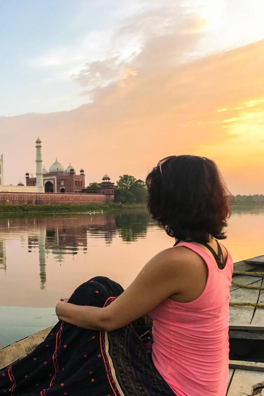 Taj Mahal Back View Yamuna Boat Ride Tour - Itinerary and Pickup Location