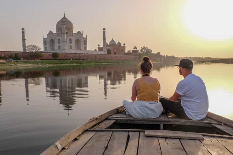 Taj Mahal Back View Yamuna Boat Ride Tour - Experience Highlights