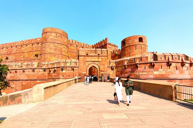 Taj Mahal Full Day Tour With Four Monuments Sunrise to Sunset - Pickup and Drop-off Details