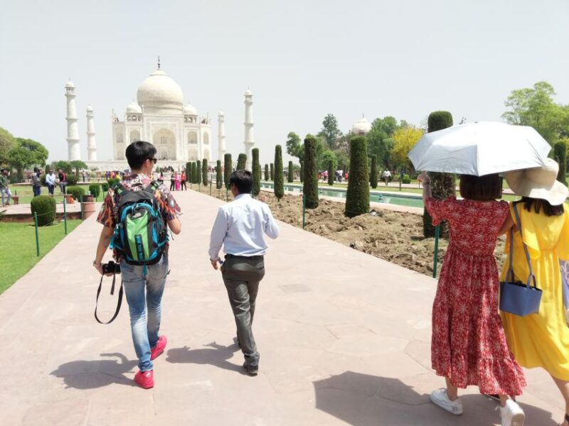 Taj Mahal: Shared Group Tour With Transfer From New Delhi - Meeting Point and Transportation