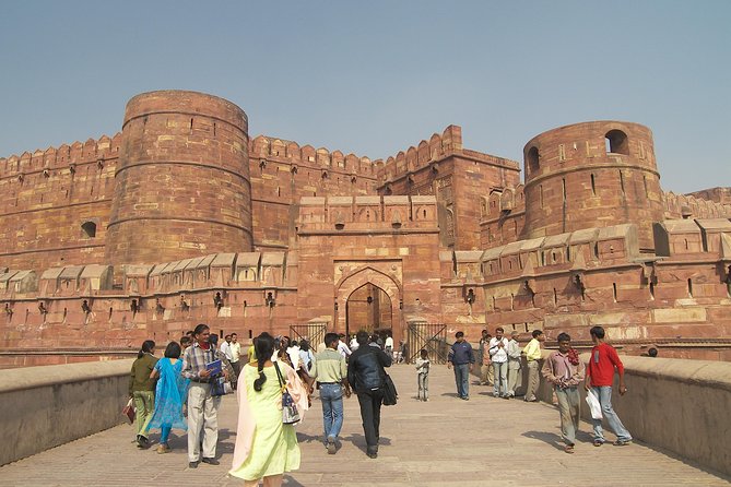 Taj Mahal Sunrise and Agra Fort Private Trip From Agra - Visiting the Agra Fort