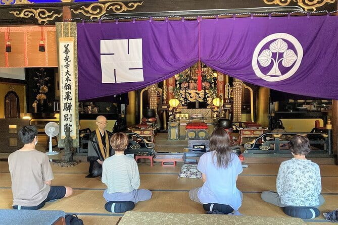 Takayama Rice Ball Making and Meditation at Takayama Zenkoji. - Guided Meditation Session