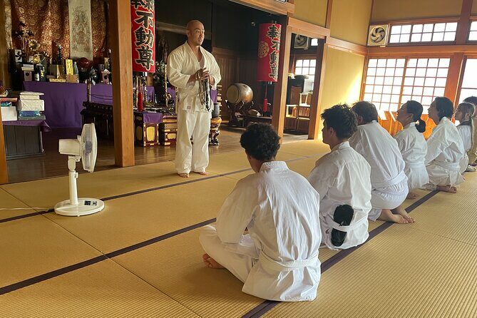 TakigyoTraditional Japanese Waterfall Training meditation - Temple Visit & Purification Ceremony