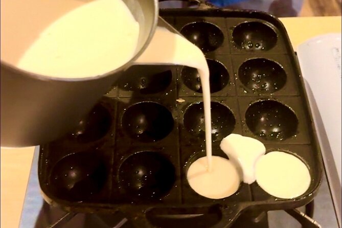 Takoyaki Cooking,Japanese Sake Free Flowing Experience in Tokyo - Ingredients for Takoyaki Preparation