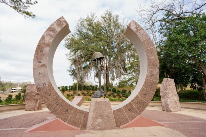 Tallahassee Tranquility: A Scenic Walking Tour - Korean War Memorial Reflection