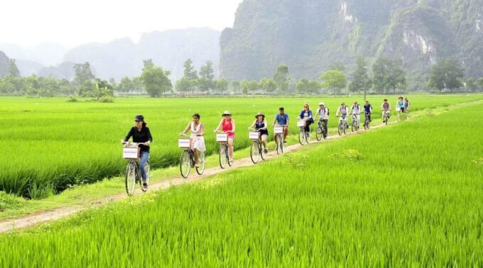 Tam Coc - Bich Dong - Bird Valley Bike Tour - Bamboo Boat Cruise and Cycling