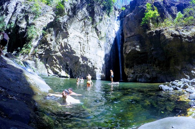 Tamanique Waterfalls , Cliffjumping, Rockclimbing, Hiking and Swimming - Navigating the Natural Waterslides