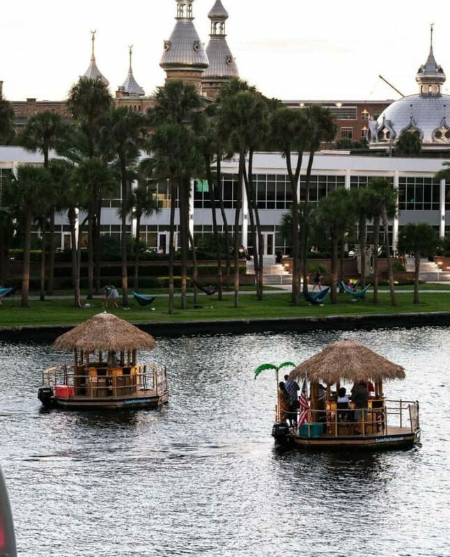 Tampa Bay: Downtown Tampa Tiki Cruise - The Scenic Route and Landmarks