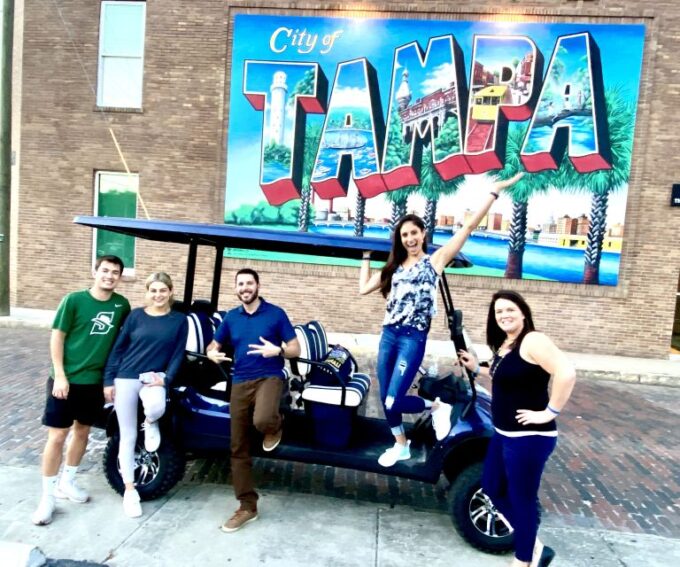 Tampa: Guided City Tour in Deluxe Street Golf Cart - Iconic Locations on Tour
