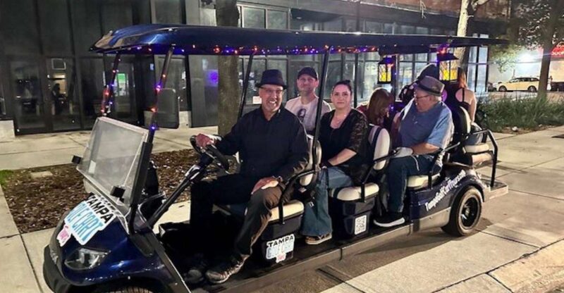Tampa: Haunted Tour by Electric Golf Cart - Key Points