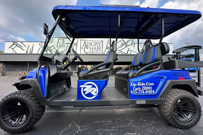 Tampa Heights Private Brewery Tour by Custom Golf Cart - Brewery Highlights